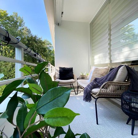 Seaside Rooms - Zentrales Design-Apartment Mit Balkon & Parkplatz - 2 Minuten Zum Strand Тіммендорфер-Штранд Екстер'єр фото